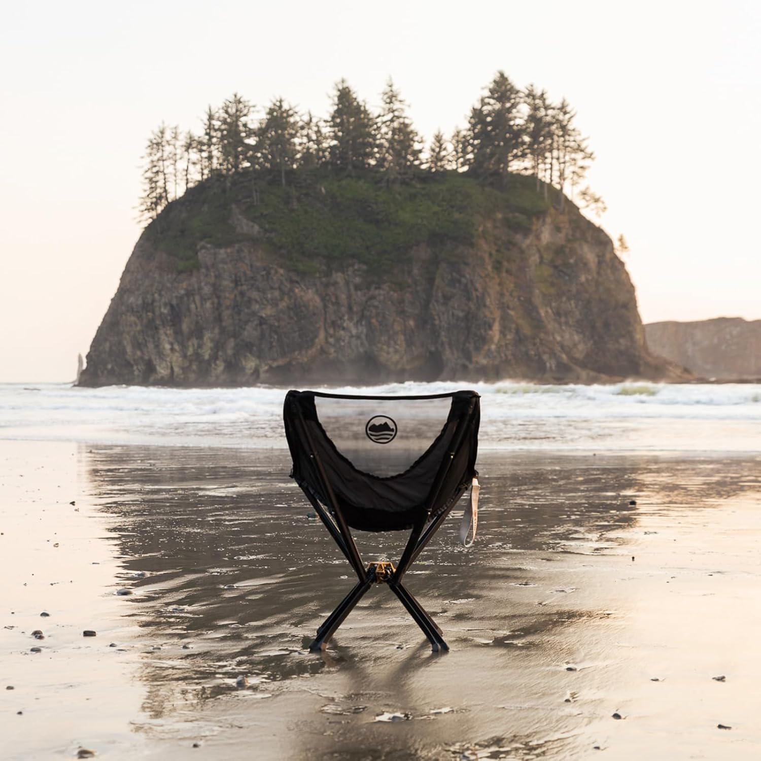 CLIQ Portable Camping Chair - Collapses to Size of Water Bottle - Lightweight Folding Chair for Camping - Outdoor Chair Supports 300 Lbs - Camp Chair Outdoor Adventures, Black - Image 7