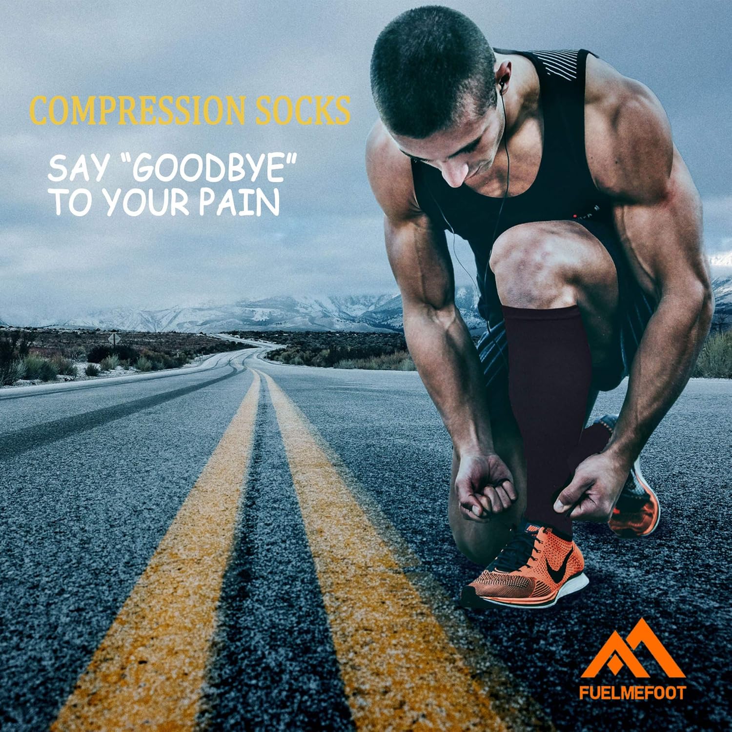 3 Pack Copper Compression Socks - Compression Socks Women & Men Circulation - Best for Medical,Running,Athletic - Image 2